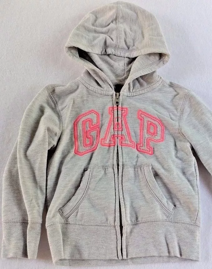 Pink grey zip up hoodie clearance