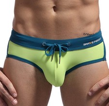 new Men Swimwear Pouch Swim Trunks underwear Swimming S-XL