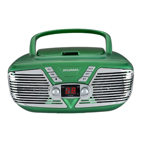 sylvania retro bluetooth speaker fm radio