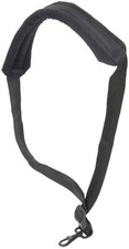 Soft Padded Saxophone Neck Strap - Black