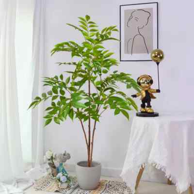 Kunstpflanze Gro 140cm Zimmerpflanze Kunstbaum Zierbaum Fake Pflanze |  eBay.de