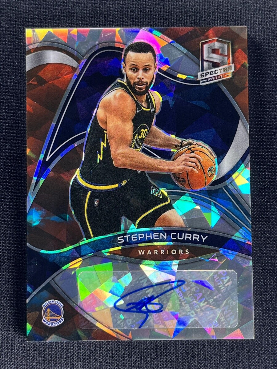 Stephen Curry 2021 Spectra #ITZ-SCU In The Zone Autographs