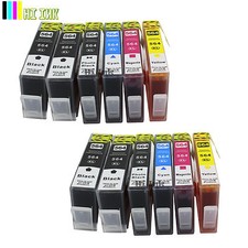 12PK 564XL Ink For HP PhotoSmart 7510 7520 7525 309 309A C5300 C310 C410 C510