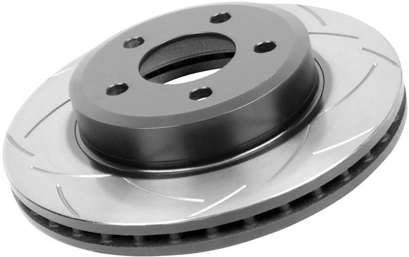 DBA Street Series T2 Rear Rotors (Slotted, Pair) for 2004-2007 STi  655S-10 x2 - Image 3 of 4