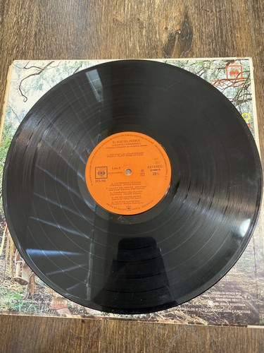 Vicente Fernandez El Hijo Del Pueblo LP Vinyl Mexico 1975 CBS EX Used Works Good - Picture 7 of 11