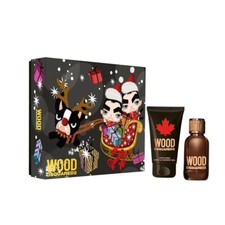 Dsquared2 Wood Confezione Regalo Uomo Profumo 30ml Shower Gel 50ml