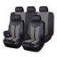 thumbnail 3  - Flyingbanner Universal Seat Protector PU Leather 5 Seater Car Seat Covers Set