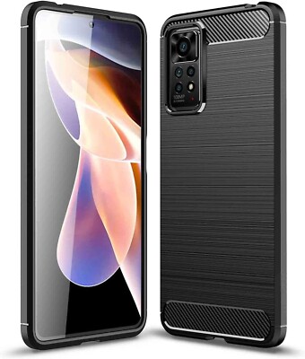 CARBON COVER FOR XIAOMI REDMI NOTE 11 PRO 5G MATTE CASE TPU SOFT SHOCKPROOF