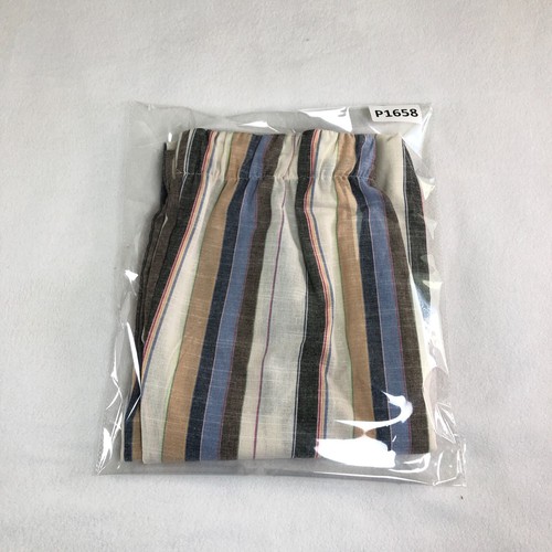 Zaket & Plover Womens Linen Blend Pants Size L Striped High Rise Tie-Waist NWOT - Picture 12 of 12