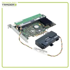 XT257 Dell PERC 5/i SAS 256MB PCI E x8 RAID Controller Card 0XT257 W/ 1x Battery