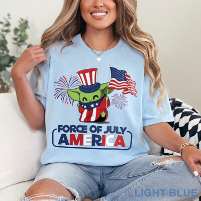 Star Wars Force Of July America Shirt, Disney Star Wars Shirt, 201445