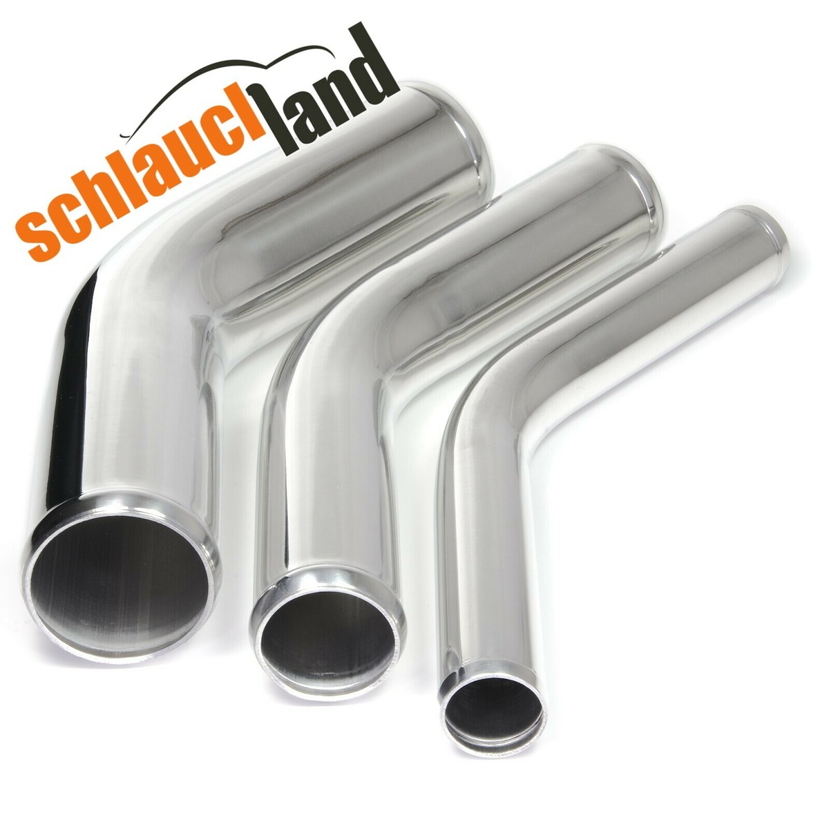 15° ALU-ROHRBOGEN AD- 30mm blank Alurohr poliert & gebördelt | AUSWAHL FARBEN & GRÖSSEN | Alu-Rohr-Bogen DIN EN T6063 Grad Aluminium Rohr Winkel Motor KFZ LLK Bogen Turbo Schlauch-Verbinder