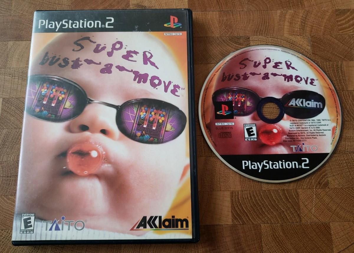 Super Bust-A-Move (Sony PlayStation 2) ps2 puzzle video game