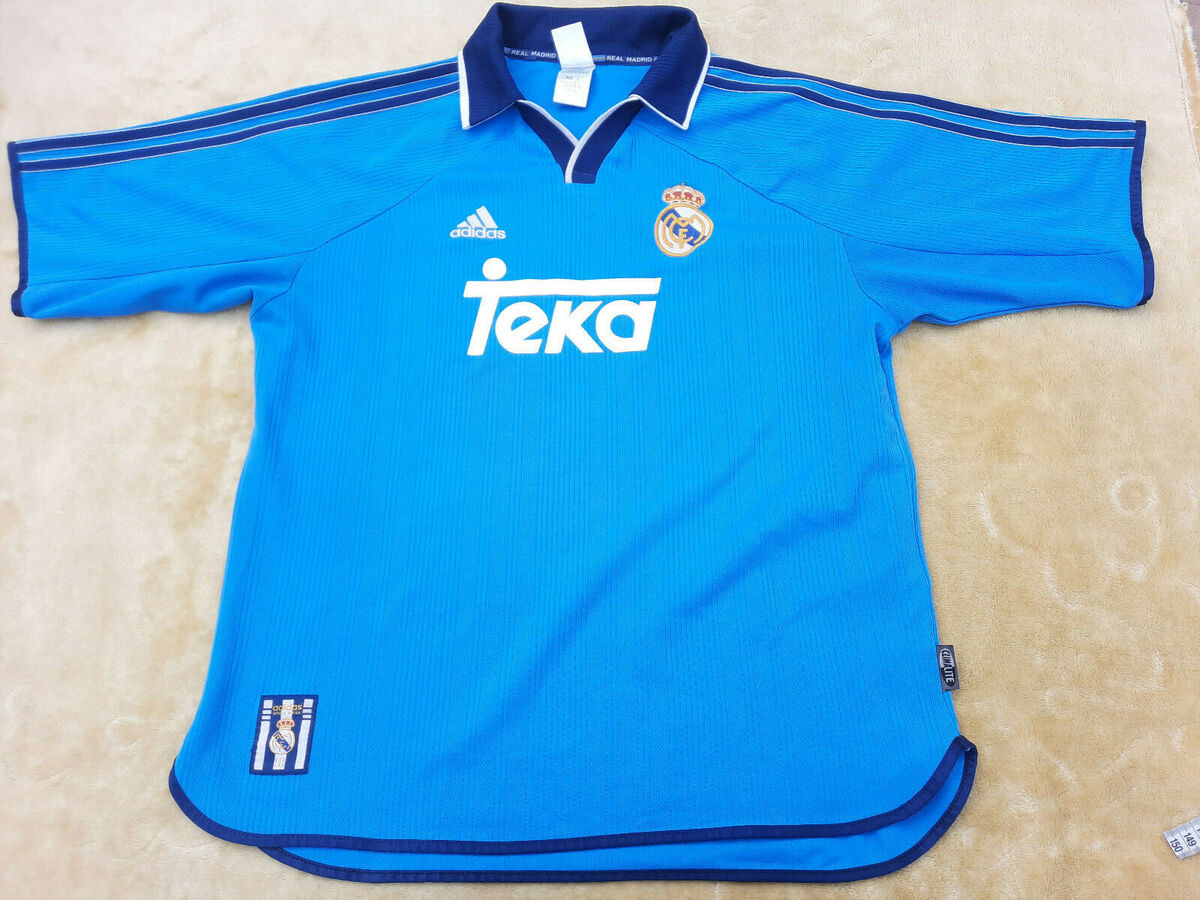 Real Madrid Jersey Adidas vtg teka Spain 1998/2000 Training Real Madrid Jersey Adidas vtg teka Spain 1998/2000 Training