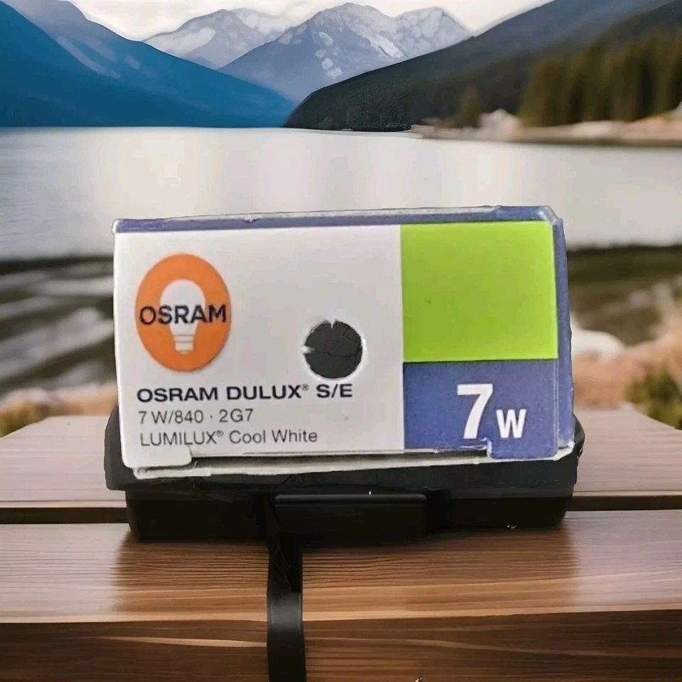 Osram 7W 4 pin 840 PLS Dulux-SE PL-S 7 watt 2G7 Cool White - Image 2 of 3