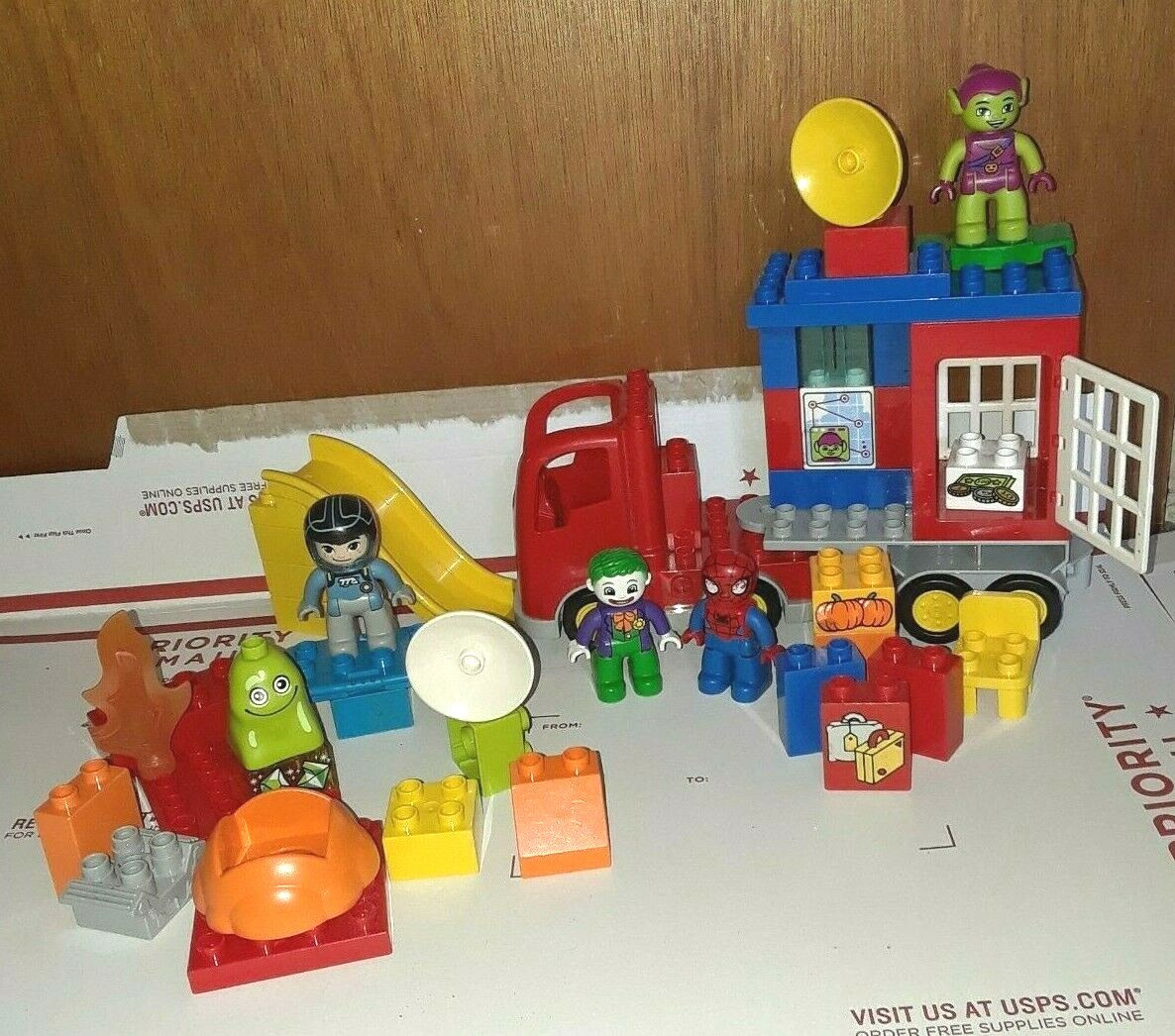 Lego Duplo Set 10608 10824 Spiderman Truck Adventure Green Goblin  Tomorrowland