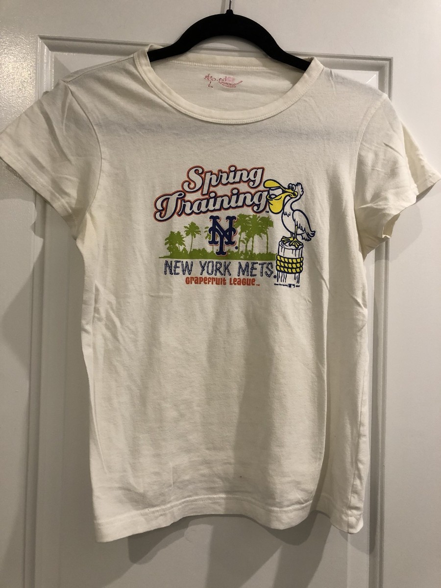 New York Mets Spring Training Grapefruit League White T Shirt