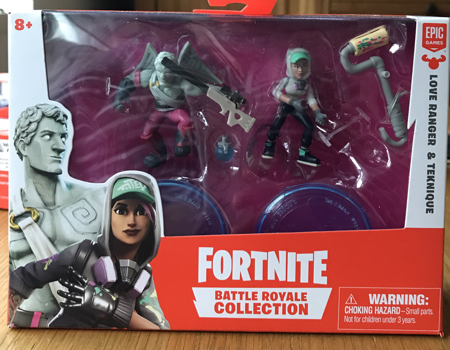 Epic Games Fortnite Battle Royale Collection Love Ranger & Teknique 2""  Figures
