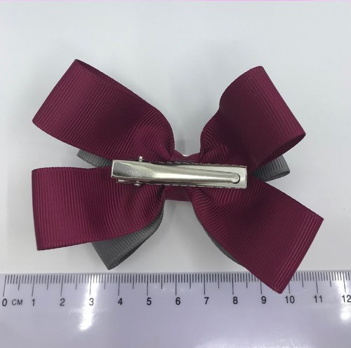 Wine and Grey School Hair Accessories - Picture 21 of 70