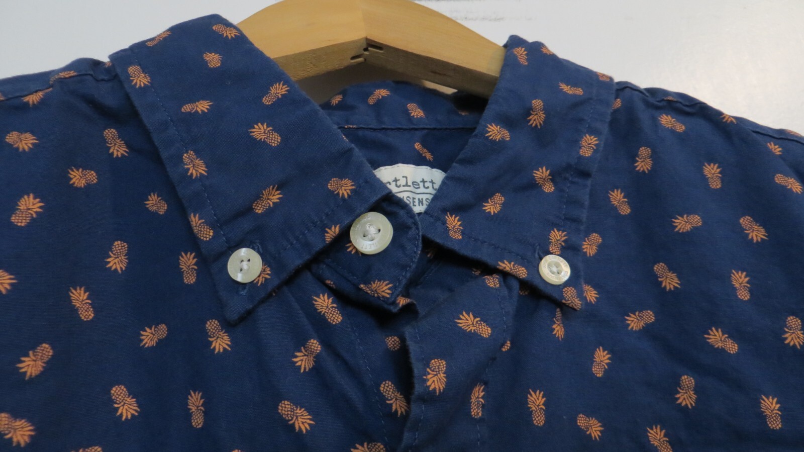 John Bartlett Consensus Shirt Men Multicolor Trop… - image 4