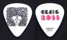 Lenny Kravitz Craig Ross Caricature White Guitar Pick - 2018 Tour