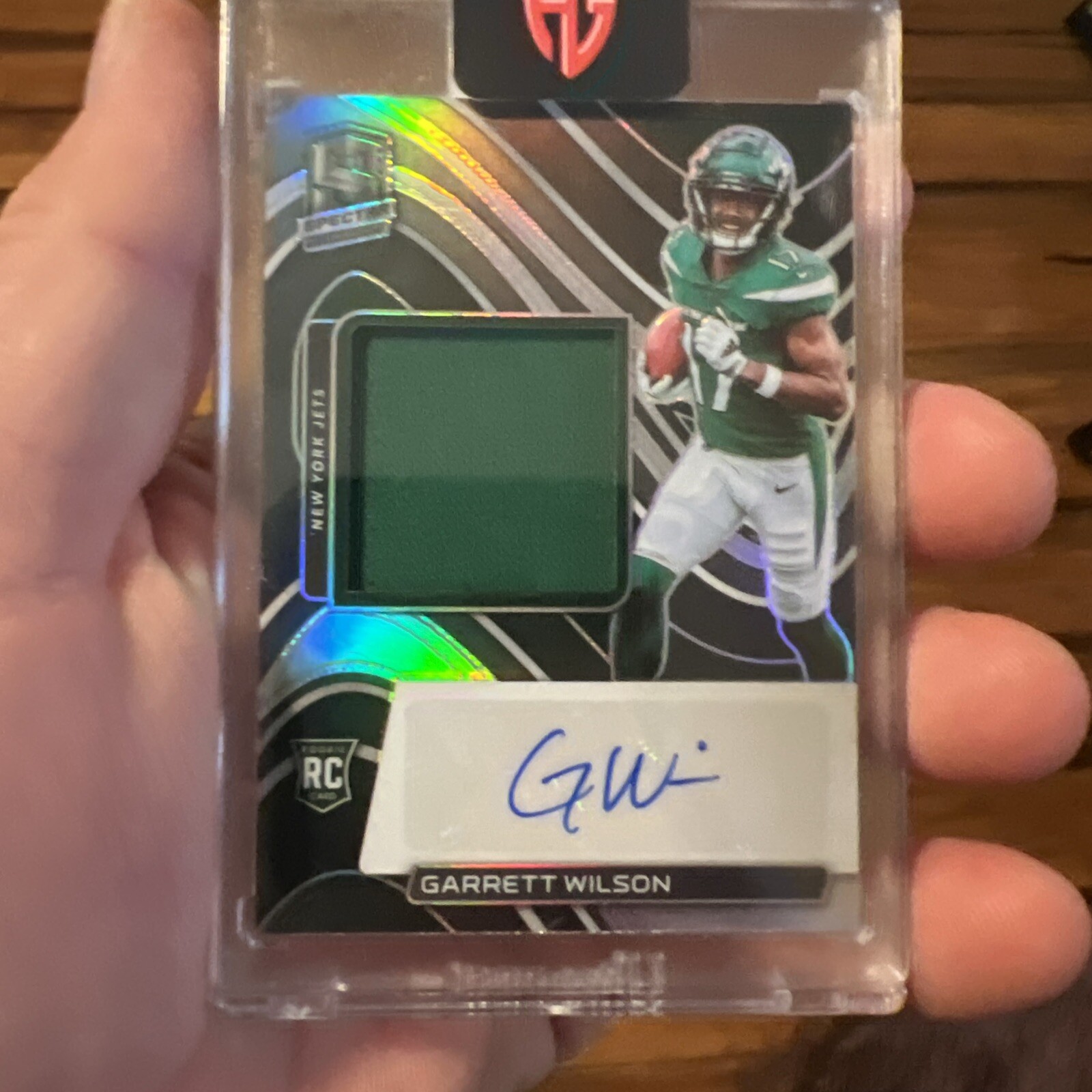 2022 Panini Spectra Garrett Wilson RPA /125 OROTY🔥