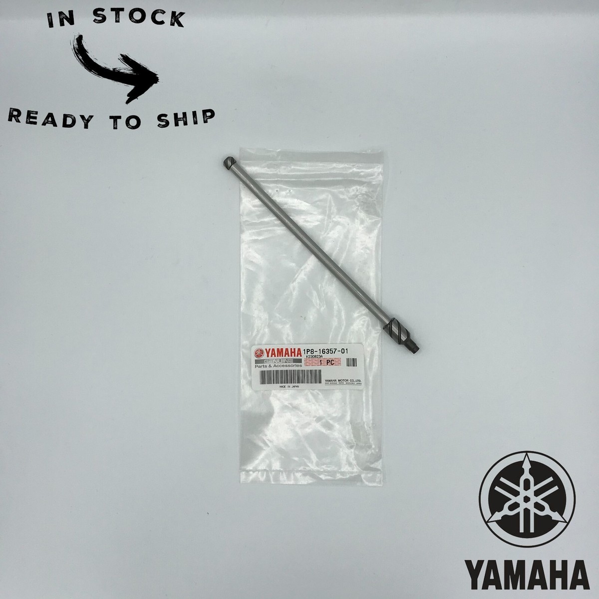 Genuine Yamaha Clutch Push Rod 1P8-16357-01-00 | 1P81635701 | OEM