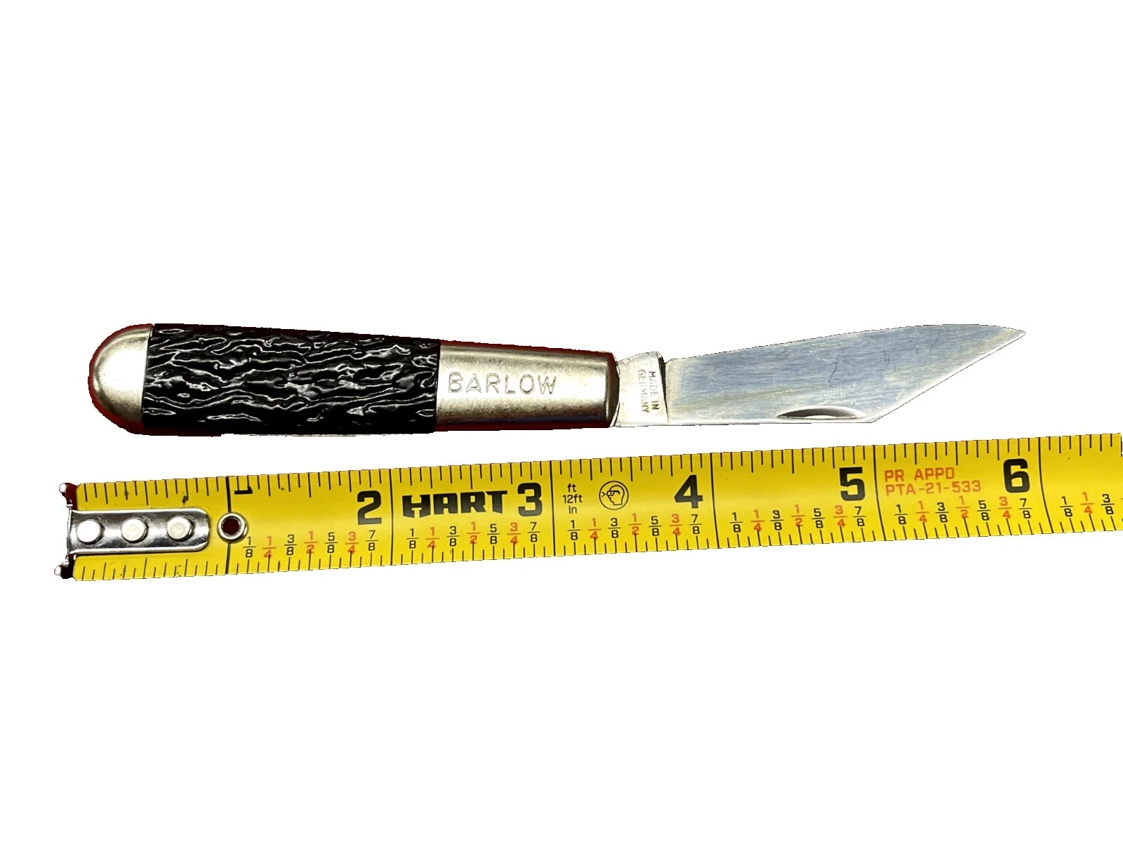 Navaja Barlow cuchillos plegables producidos en fábrica Vintage de colección