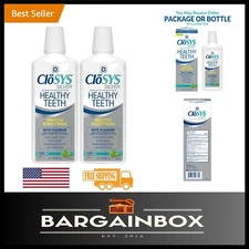 Fluoride Mouthwash for Adults - 32 oz Each, Mint Flavor Twin Pack, Gentle Result