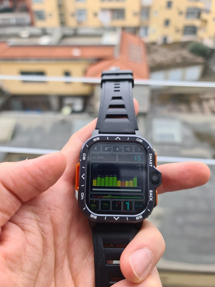 Telefono orologio Smartwatch 3G 4G android dual camera 4Gb Ram 64Gb rom - Immagine 4 di 4