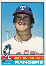 Jeff Burroughs 1976 TOPPS Baseball Card #360