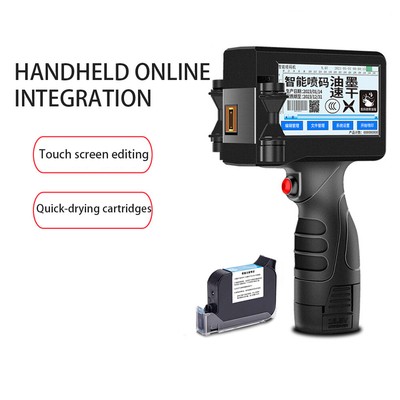 Tintenstrahldrucker Handheld Online Inkjet Printer Datum Wörter Barcode Drucker