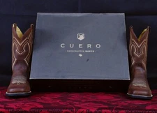 Cuero The Vincent Handcrafted Leather Boots - Crazy Brown