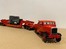 Corgi Heavy Haulage 17603 Scammell Constructor Girder Trailer Load Siddle Cook