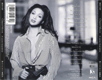 Soul CD Chanté Moore A Love Supreme CD, Album 1994 Ballad, RnB