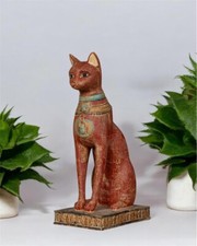 Ancient Egyptian Antiquities Cat Goddess Bastet statue Cat Goddess mythology BC