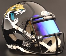 JACKSONVILLE JAGUARS NFL Riddell Speed Full Size AUTHENTIC Football Helmet