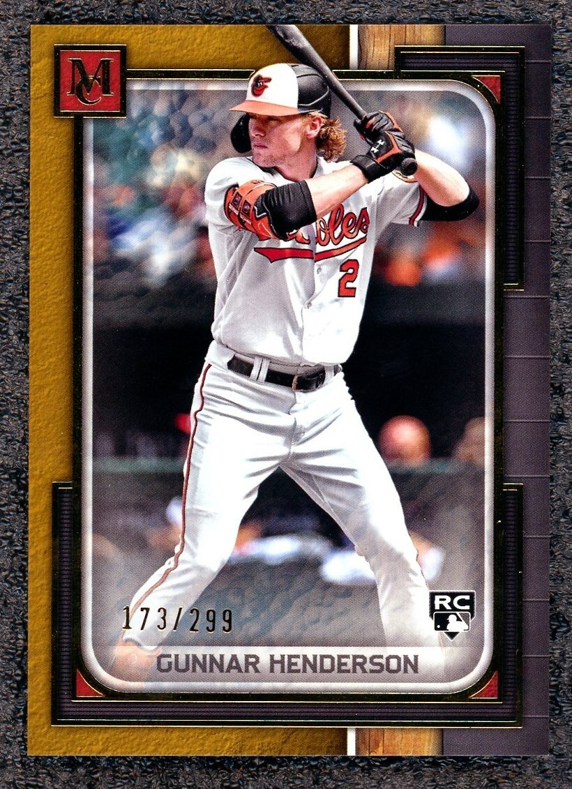 Gunner Henderson　　TOPPS MUSEUM 2023 Topps Museum Collection GUNNAR HENDERSON RC Dual Patch