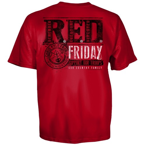 Chris Kyle Frog Foundation Red Friday T 