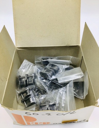 Peer Chain #50-2 Double Roller Duplex Chain Offset Connecting Link Lot of 19 - Picture 2 of 6