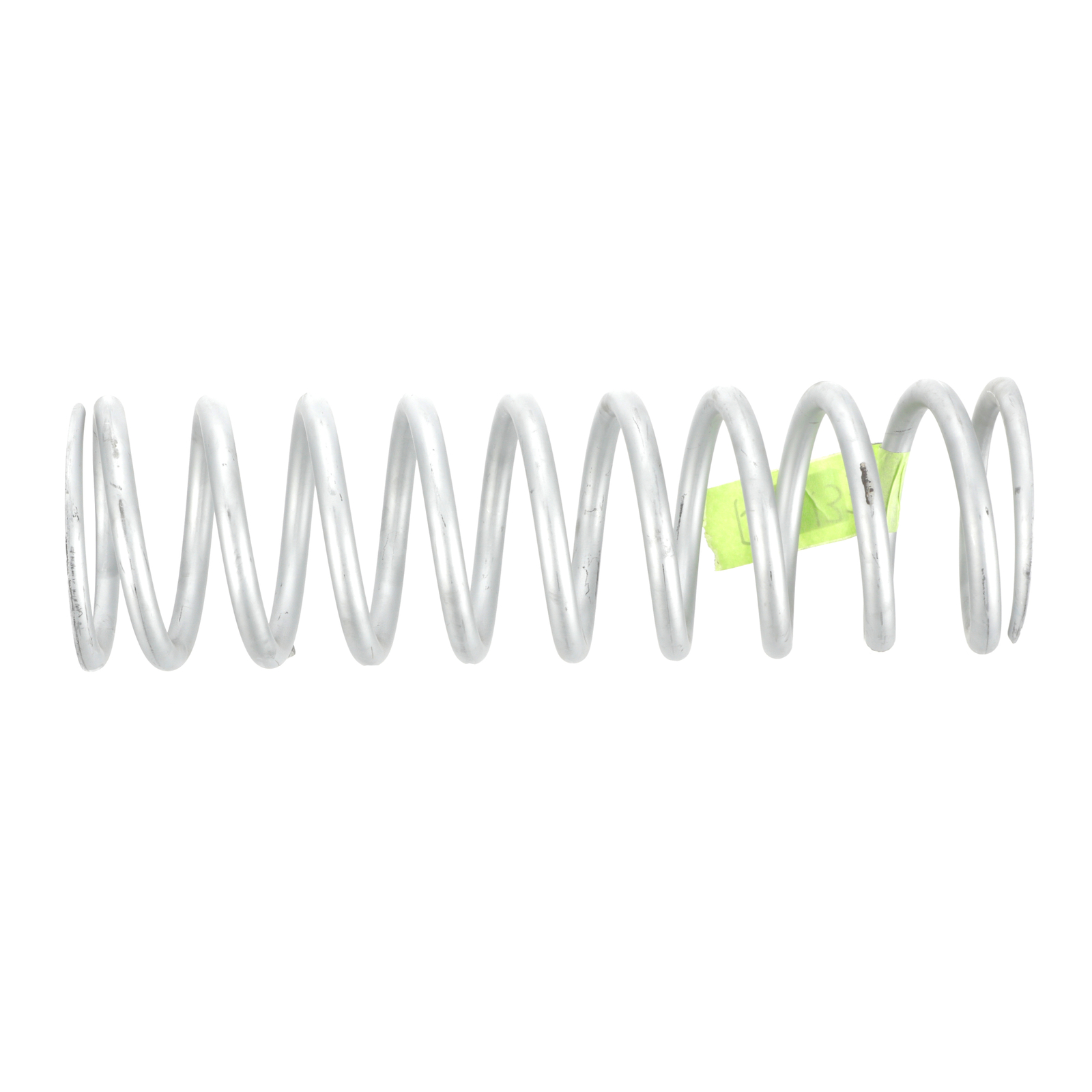 GENUINE BENTLEY Rear Suspension Silver Coil Spring Passenger Side RH13380