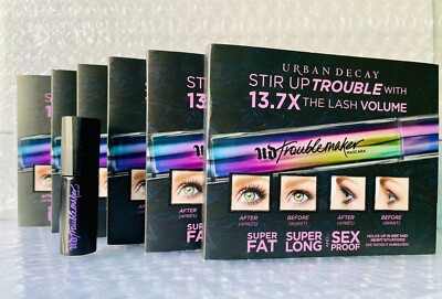 9 x Urban Decay  Troublemaker W 13.7X The Lash Volume Mascara 0.08oz Each