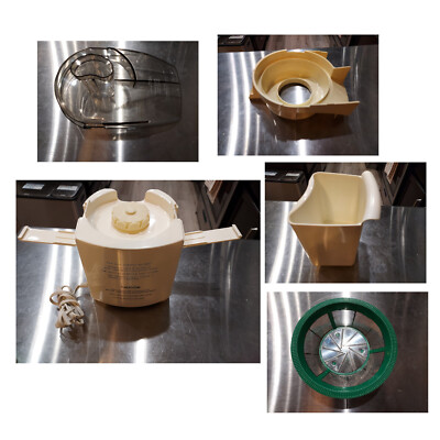 Juiceman Juicer JM-210 Genuine Parts Base Lid Basket Blade Bin Bowl Receptacle