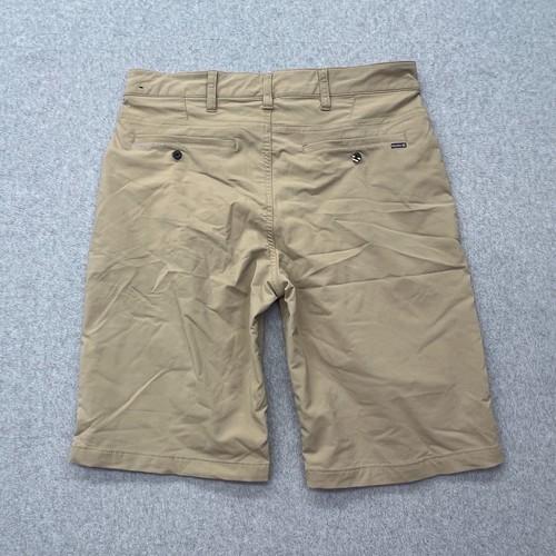 Hurley Nike Dri Fit Shorts Boys Youth 18 Beige Lightweight Stretchy Outdoors - Picture 2 of 13