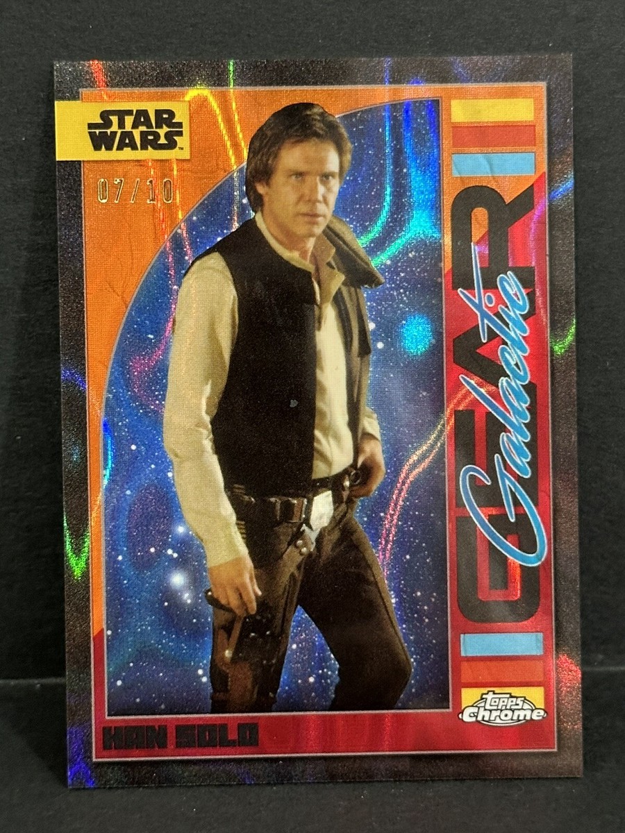 スターウォーズ CCG ハン・ソロ カード 2024 Topps Chrome Star Wars #GG-3 Han Solo Galactic Gear Mustafar