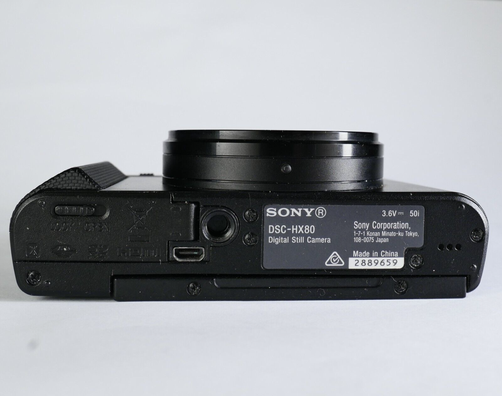 Sony CyberShot DSCHX80 Compact digital Camera 18.2MP 30x zoom 1080p video 27242899551 eBay