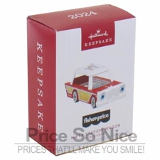 Hallmark 2024 Ornament - Fisher-Price Nifty Station Wagon Ornament