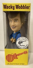 Super Rare Monkees Funko Peter Tork Wacky Wobbler Limited Edition