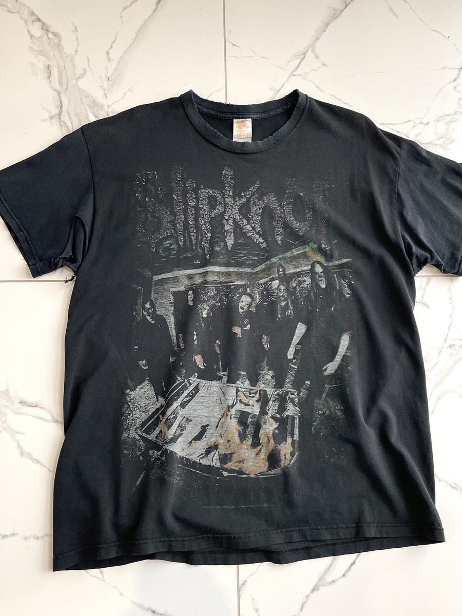 Vintage 2008 Slipknot All Hope Is Gone Distressed Faded Band Tour