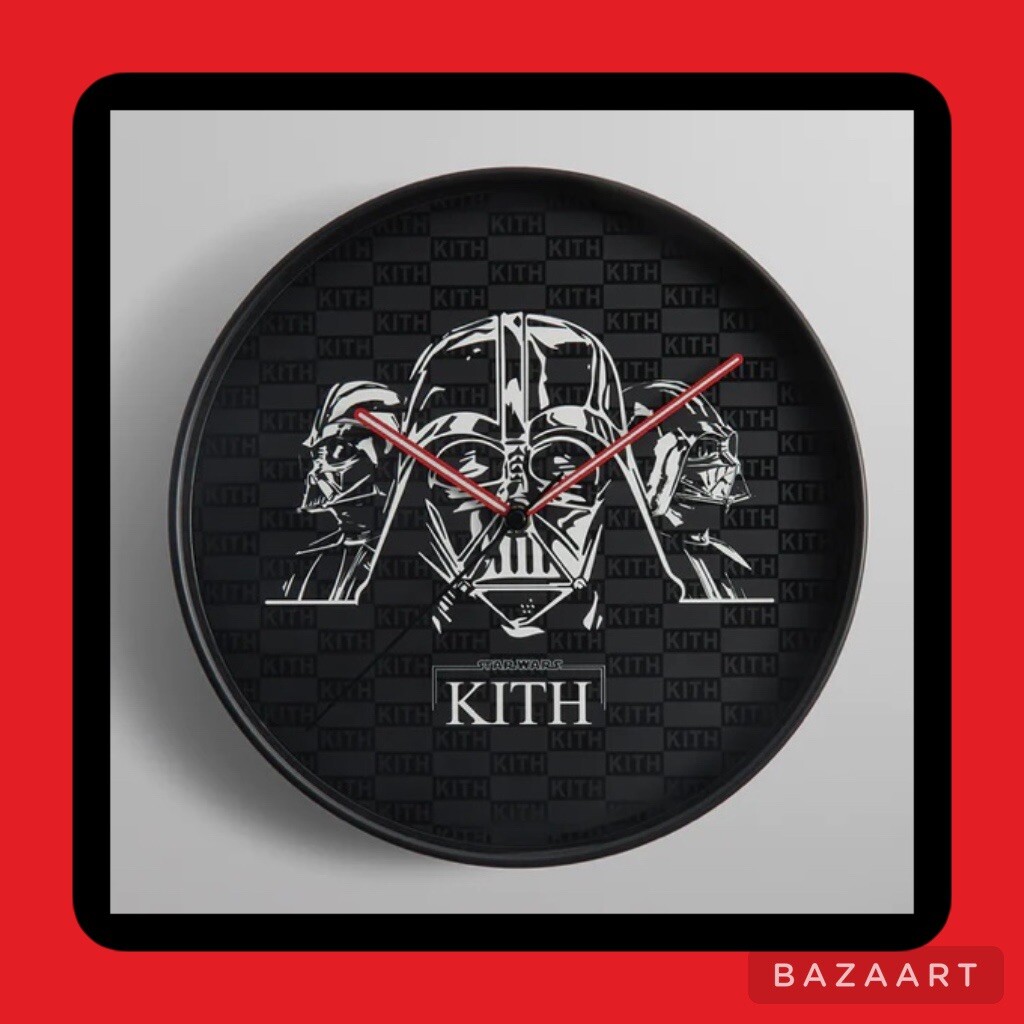 KITH x Star Wars Darth Vader Wall Clock - CONFIRMED ORDER KITH x Star Wars Darth Vader Wall Clock - CONFIRMED ORDER